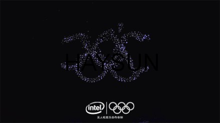 图片关键词 5G商用,还把1218架无人机送上天,平昌冬奥会成英特尔“秀场”